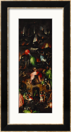 Hell, Right Wing Of The Last Judgment Triptych by Hieronymus Bosch Pricing Limited Edition Print image