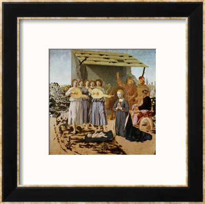 Nativity, 1470-75 by Piero Della Francesca Pricing Limited Edition Print image