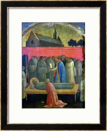 The Death Of St. Francis by Lorenzo Monaco Pricing Limited Edition Print image