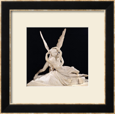 Psyche Revived By The Kiss Of Love, 1787-93 by Antonio Canova Pricing Limited Edition Print image