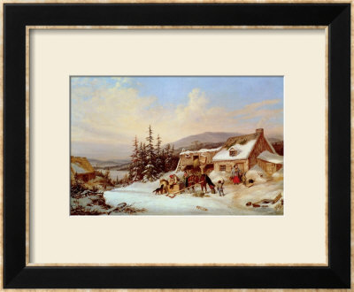 Quebec by Cornelius Krieghoff Pricing Limited Edition Print image