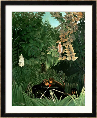 The Monkeys, 1906 by Henri Rousseau Pricing Limited Edition Print image