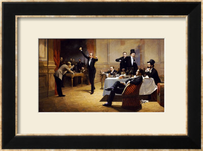The Dinner Party by Ferencz Paczka Pricing Limited Edition Print image