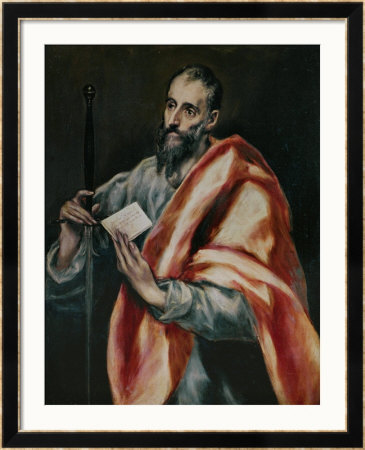Saint Paul, The Apostle by El Greco Pricing Limited Edition Print image