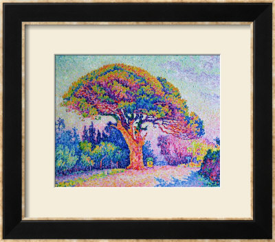 The Pine Tree At St. Tropez, 1909 by Paul Signac Pricing Limited Edition Print image