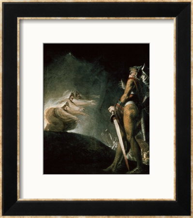 Macbeth And The Witches by Henry Fuseli Pricing Limited Edition Print image