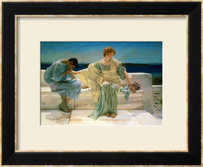 Ask Me No More, 1906 by Sir Lawrence Alma-Tadema Pricing Limited Edition Print image