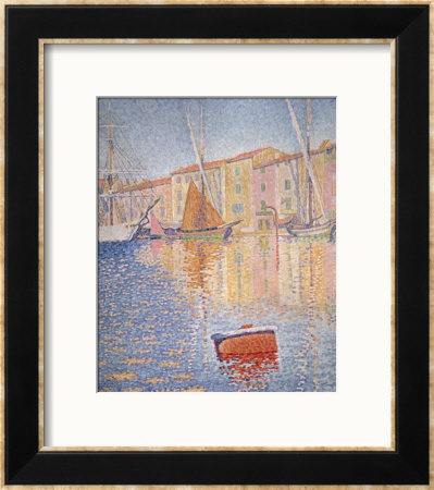 The Red Buoy, Saint Tropez, 1895 by Paul Signac Pricing Limited Edition Print image