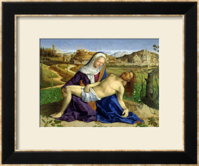The Pieta, Circa 1505 by Giovanni Bellini Pricing Limited Edition Print image