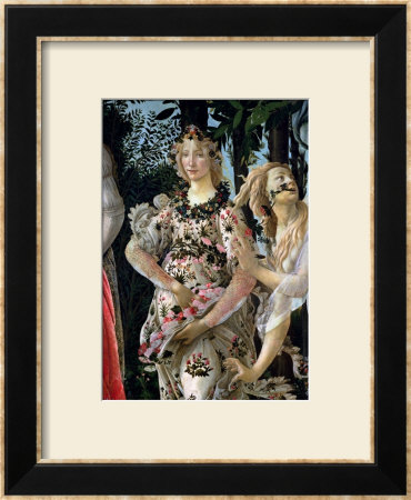 Primavera: Detail Of Flora by Sandro Botticelli Pricing Limited Edition Print image