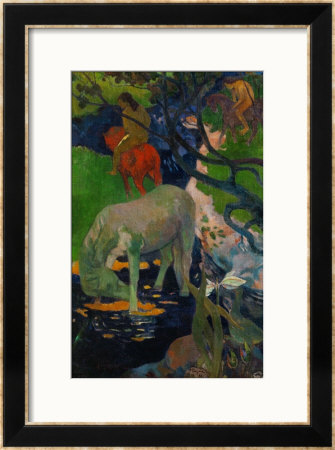 White Horse, 1898 by Paul Gauguin Pricing Limited Edition Print image