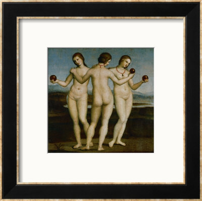 The Three Graces by Raphael Pricing Limited Edition Print image