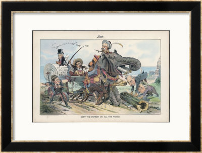 Theodore Roosevelt, 26Th American President, And The Railroad Bill by Eugene Zimmerman Pricing Limited Edition Print image