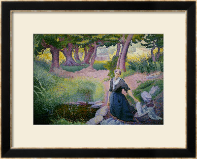 The Washer-Woman, 1895-6 by Henri Edmond Cross Pricing Limited Edition Print image