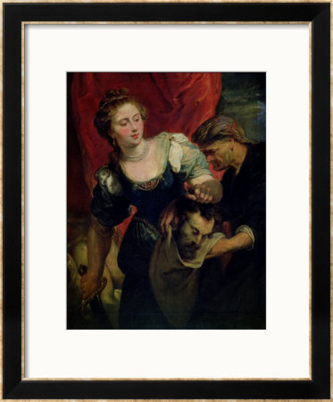 Judith With The Head Of Holofernes by Peter Paul Rubens Pricing Limited Edition Print image
