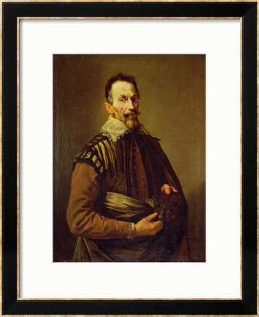 Portrait Of Claudio Monteverdi by Domenico Fetti Pricing Limited Edition Print image