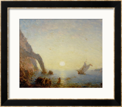 The Call Of The Sirens by Felix Ziem Pricing Limited Edition Print image