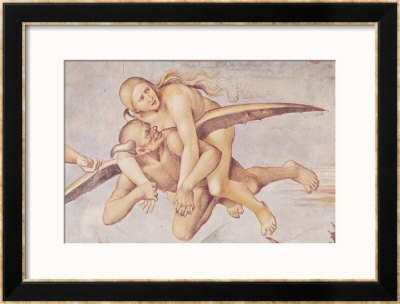 One Of The Damned Riding On A Devil, From The Last Judgement by Luca Signorelli Pricing Limited Edition Print image