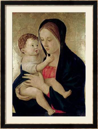 Madonna And Child, Circa 1475 by Giovanni Bellini Pricing Limited Edition Print image