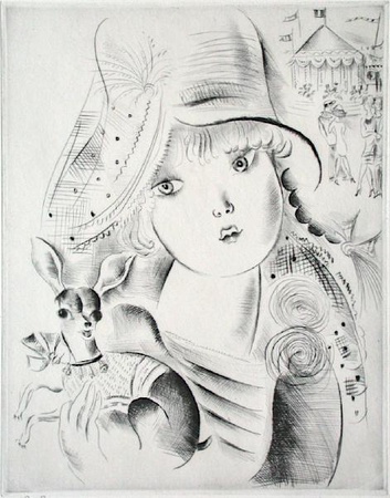 Jeune Fille A La Levrette by Mily Possoz Pricing Limited Edition Print image