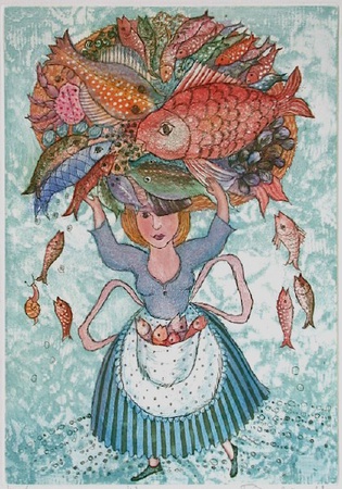 Mareyeuse by Francoise Deberdt Pricing Limited Edition Print image
