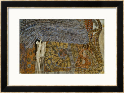 Beethovenfrieze, Detail Of The Personification Of Gnawing Sorrow, 1902 by Gustav Klimt Pricing Limited Edition Print image