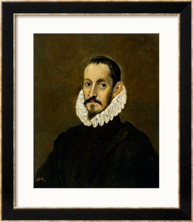 Portrait Of A Nobleman by El Greco Pricing Limited Edition Print image