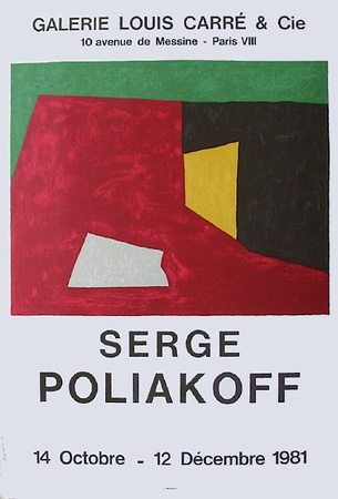 Expo Galerie Louis Carré by Serge Poliakoff Pricing Limited Edition Print image