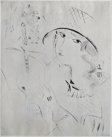 La Lecture Au Jardin (1Er Etat) by Mily Possoz Pricing Limited Edition Print image