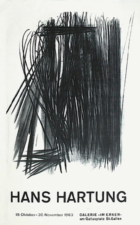 Expo Galerie Im Ecker by Hans Hartung Pricing Limited Edition Print image