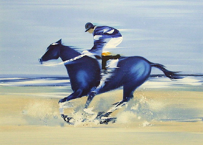 C - Entrainement À Deauville Iii by Victor Spahn Pricing Limited Edition Print image
