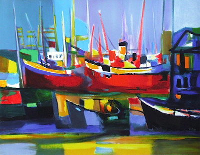 Cale-Sèche by Marcel Mouly Pricing Limited Edition Print image