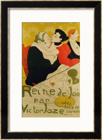 Reine De Joie, 1892 by Henri De Toulouse-Lautrec Pricing Limited Edition Print image
