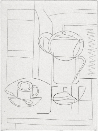 Nature Morte A La Cafetiere by Javier Vilato Ruiz Pricing Limited Edition Print image