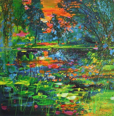 Un Etang En Bourgogne by Georges Hosotte Pricing Limited Edition Print image