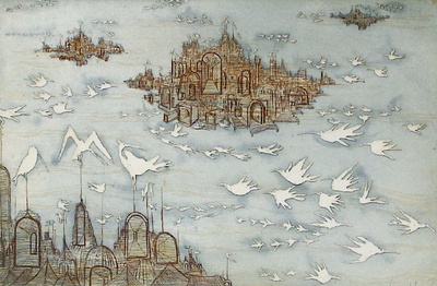 Villes Principales Du Royaume D'ys by Lars Bo Pricing Limited Edition Print image