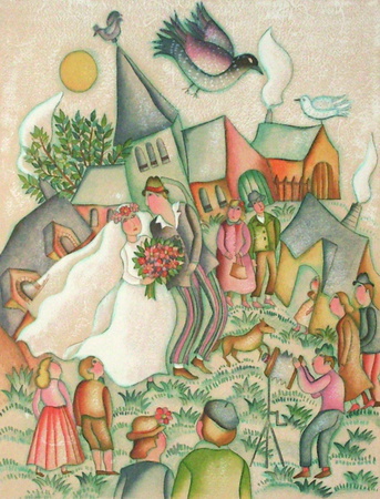 Les Noces by Francoise Deberdt Pricing Limited Edition Print image