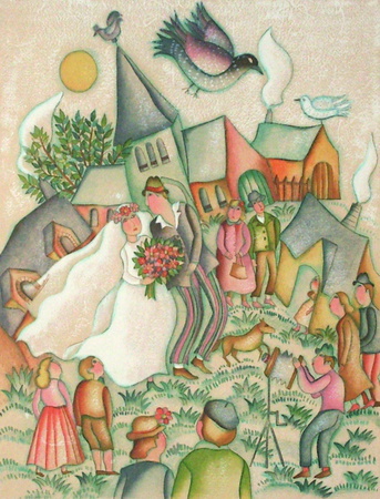 Les Noces by Françoise Deberdt Pricing Limited Edition Print image