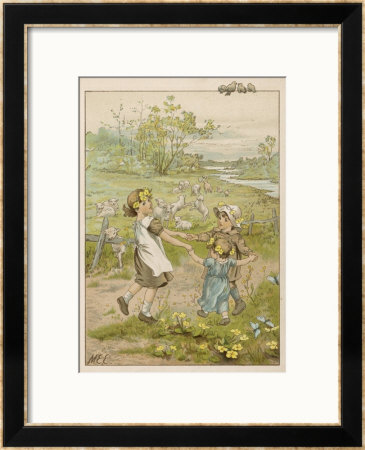 Ring O' Roses Circa1880 by M. Ellen Edwards Pricing Limited Edition Print image