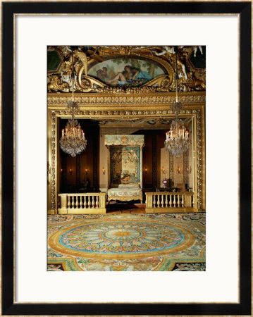 The Chambre Du Roi, The Bedroom, At Vaux-Le-Vicomte by Charles Le Brun Pricing Limited Edition Print image