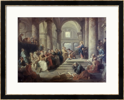 Jesus In The Temple by Giovanni Paolo Pannini Pricing Limited Edition Print image
