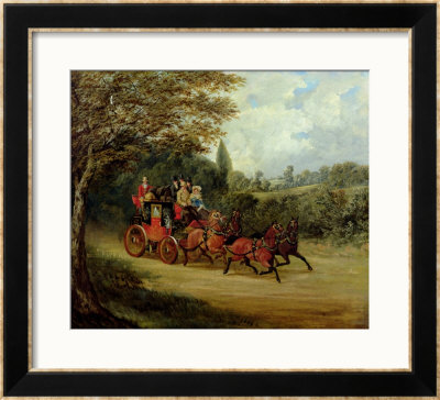The Royal Mail Coach With Passengers by Samuel Henry Alken Pricing Limited Edition Print image