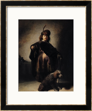 Self Portrait In Oriental Costume, 1631 by Rembrandt Van Rijn Pricing Limited Edition Print image