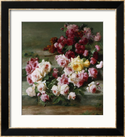 Red And Pink Roses by Cristofano Allori Pricing Limited Edition Print image