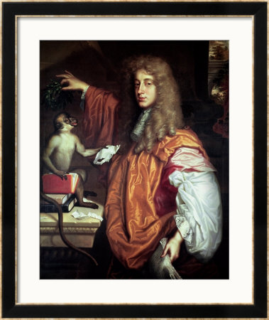 John Wilmot 2Nd Earl Of Rochester, Circa 1675 by Jacob Huysmans Pricing Limited Edition Print image