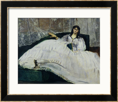 Portrait Of Jeanne Duval, 1862 by Edouard Manet Pricing Limited Edition Print image