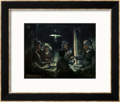 The Potato-Eaters, C.1885 by Vincent Van Gogh Pricing Limited Edition Print image