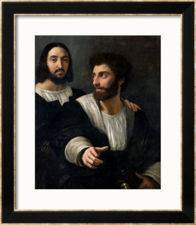 Self Portrait With A Friend by Raphael Pricing Limited Edition Print image