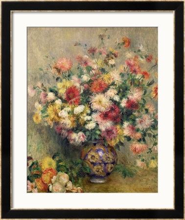 Dahlias by Pierre-Auguste Renoir Pricing Limited Edition Print image