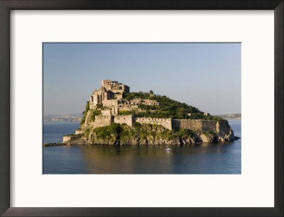 15Th Century Castello Aragonese D'ischia, Ischia Ponte, Ischia, Bay Of Naples, Campania, Italy by Walter Bibikow Pricing Limited Edition Print image